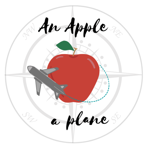 An Apple a Plane logo