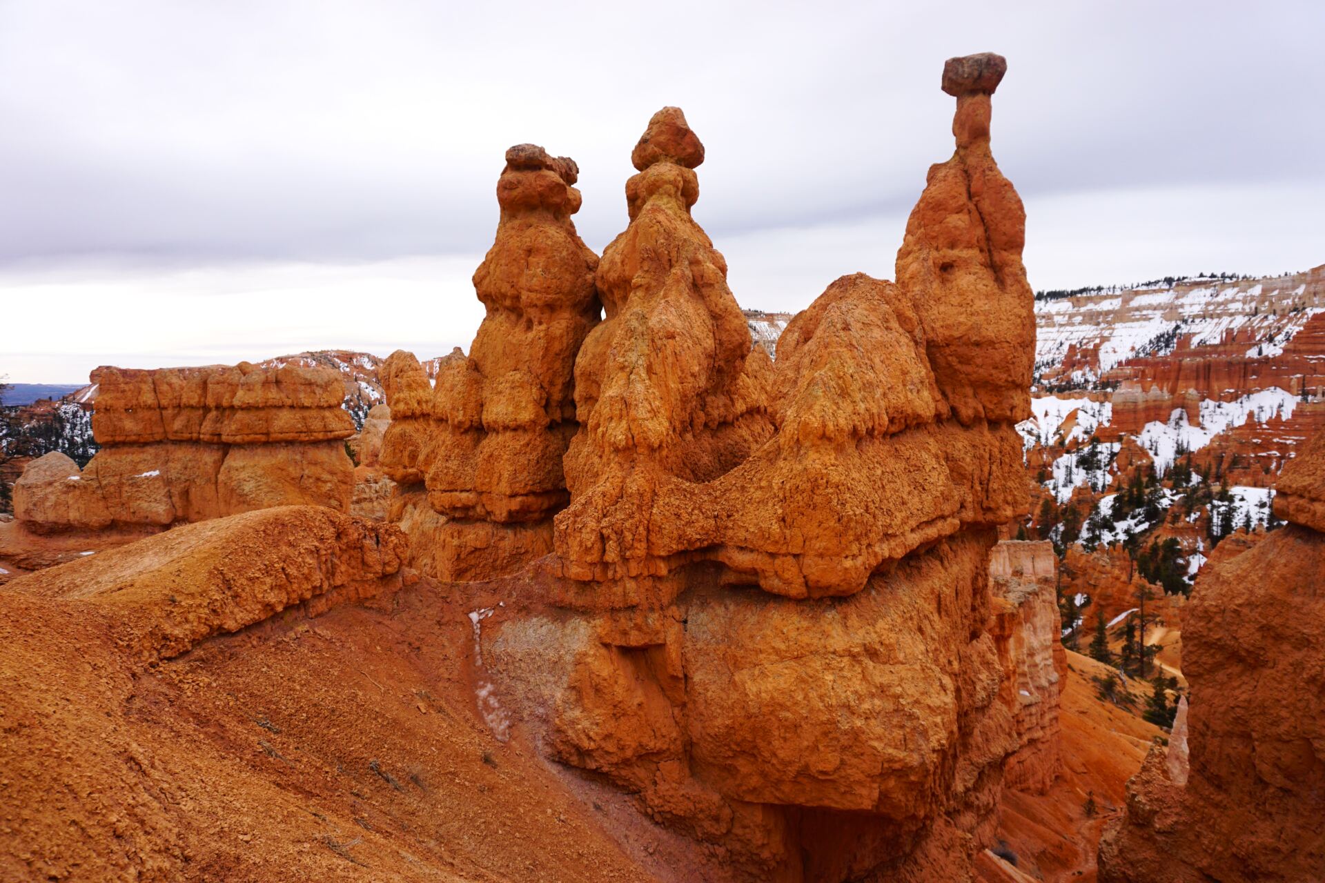 Hoodoos at Bryce Canyon in one day