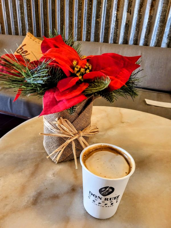 Don Ruiz Coffee during one day in San Juan